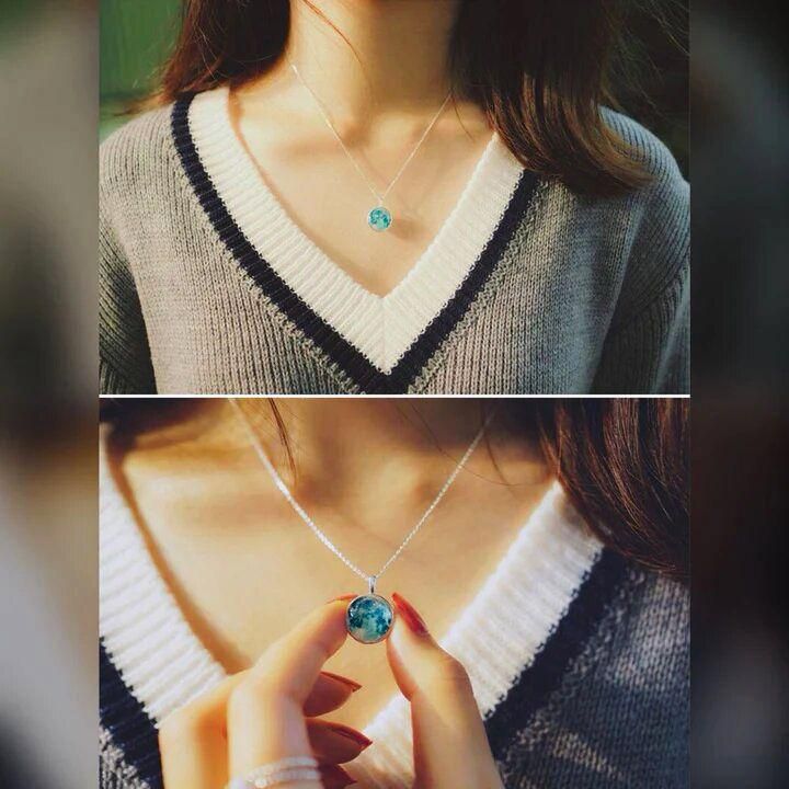 Glowing Moon Pendant